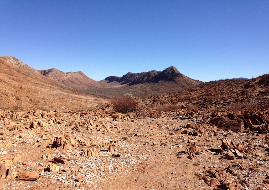 Photograph Larapinta Trail Australia.